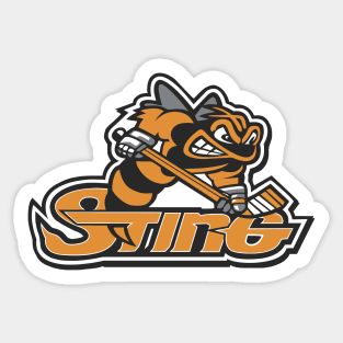 Sting Hockey Logo Sticker